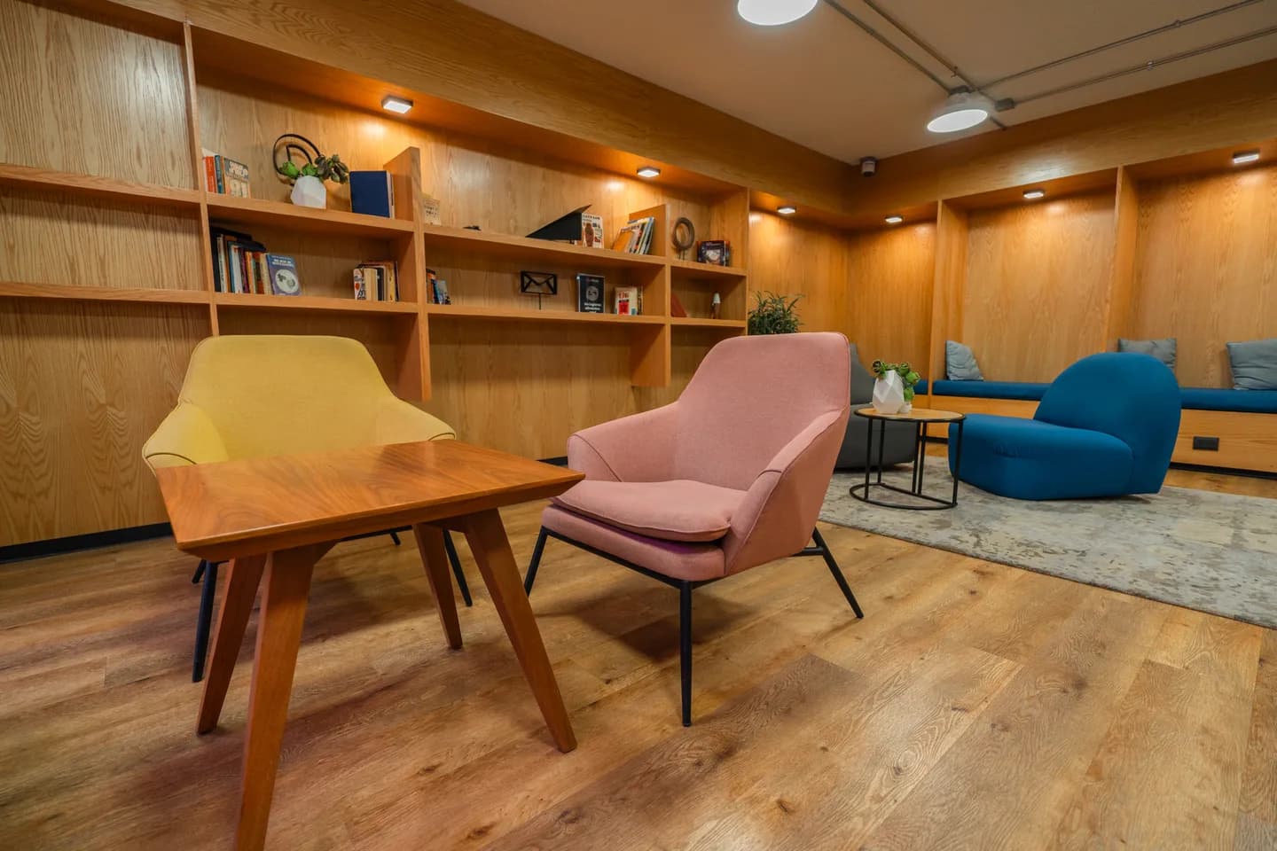 Sala de juntas y trabajo en Flexo Polanco